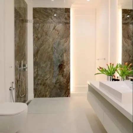 White Sky 26 Hanza Tower Pool Jacuzzi Sauna Apartment Szczecin