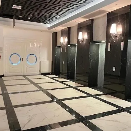 White Sky 26 Hanza Tower Pool Jacuzzi Sauna Apartment Szczecin