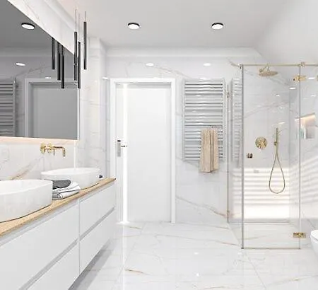 White Sky 26 Hanza Tower Pool Jacuzzi Sauna *