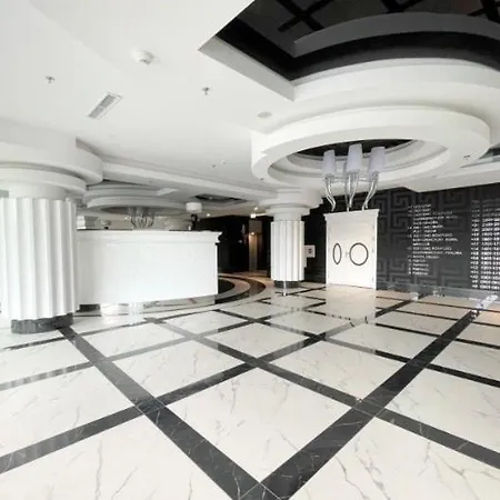 Apartment White Sky 26 Hanza Tower Pool Jacuzzi Sauna *