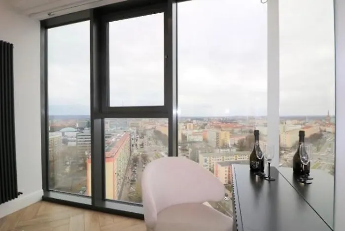 Apartment White Sky 26 Hanza Tower Pool Jacuzzi Sauna