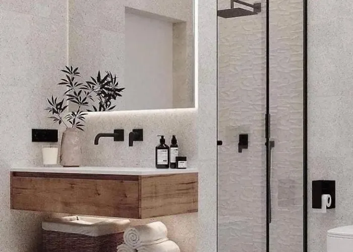 Apartment White Sky 26 Hanza Tower Pool Jacuzzi Sauna Szczecin