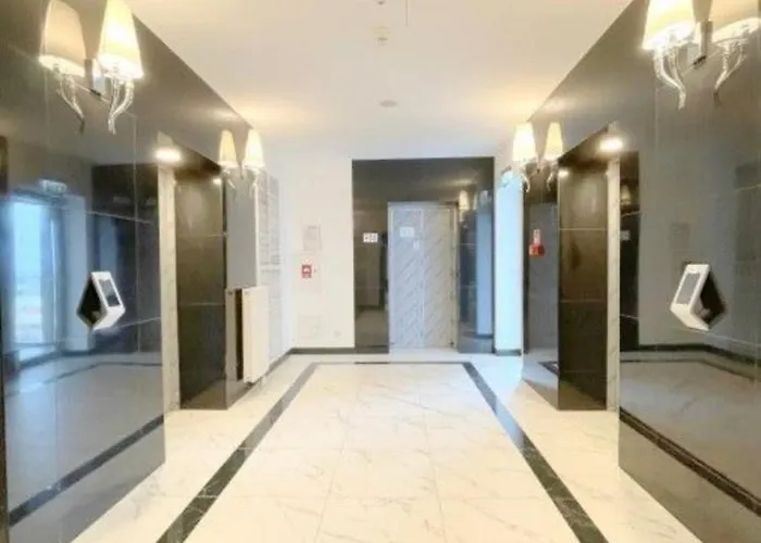 Apartment White Sky 26 Hanza Tower Pool Jacuzzi Sauna Szczecin