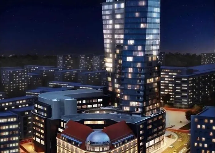 Apartment White Sky 26 Hanza Tower Pool Jacuzzi Sauna